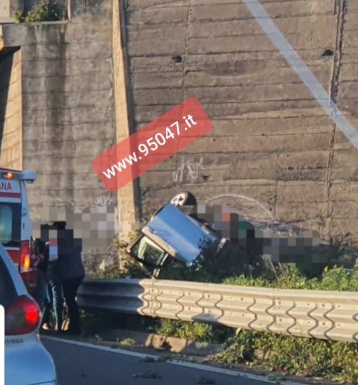 GRAVISSIMO INCIDENTE SULLA SS121, DUE FERITI