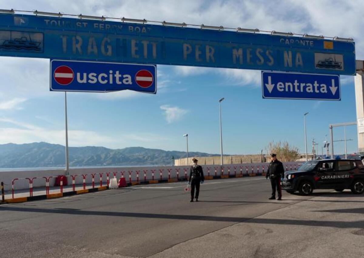 SICILIA ISOLATA: VIETATI L’INGRESSO SULL’ISOLA E L’USCITA DELLE PERSONE. REGOLARE IL TRASPORTO MERCI. IL MINISTRO FIRMA IL DECRETO PER LA SICILIA, - 