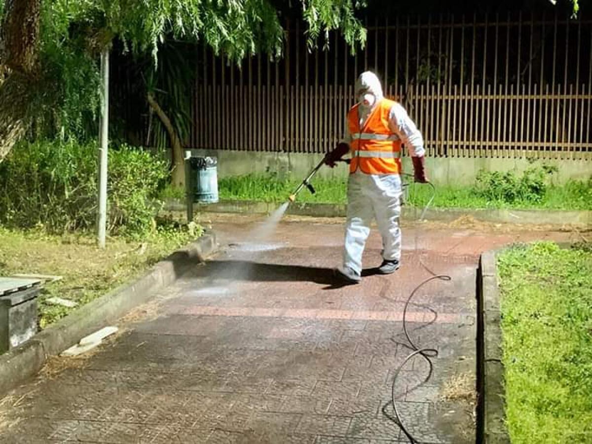 CORONAVIRUS, CONTINUA SANIFICAZIONE STRADE PATERNÒ - 