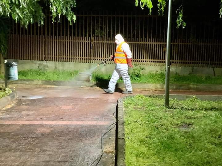 CORONAVIRUS, CONTINUA SANIFICAZIONE STRADE PATERNÒ