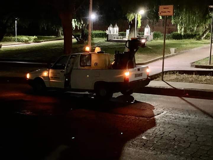 CORONAVIRUS, CONTINUA SANIFICAZIONE STRADE PATERNÒ