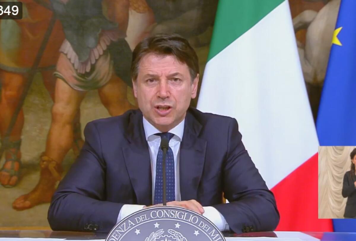 CONTE FIRMA DECRETO CHE PROROGA LA CHIUSURA DELL'ITALIA FINO AL 13 APRILE - 
