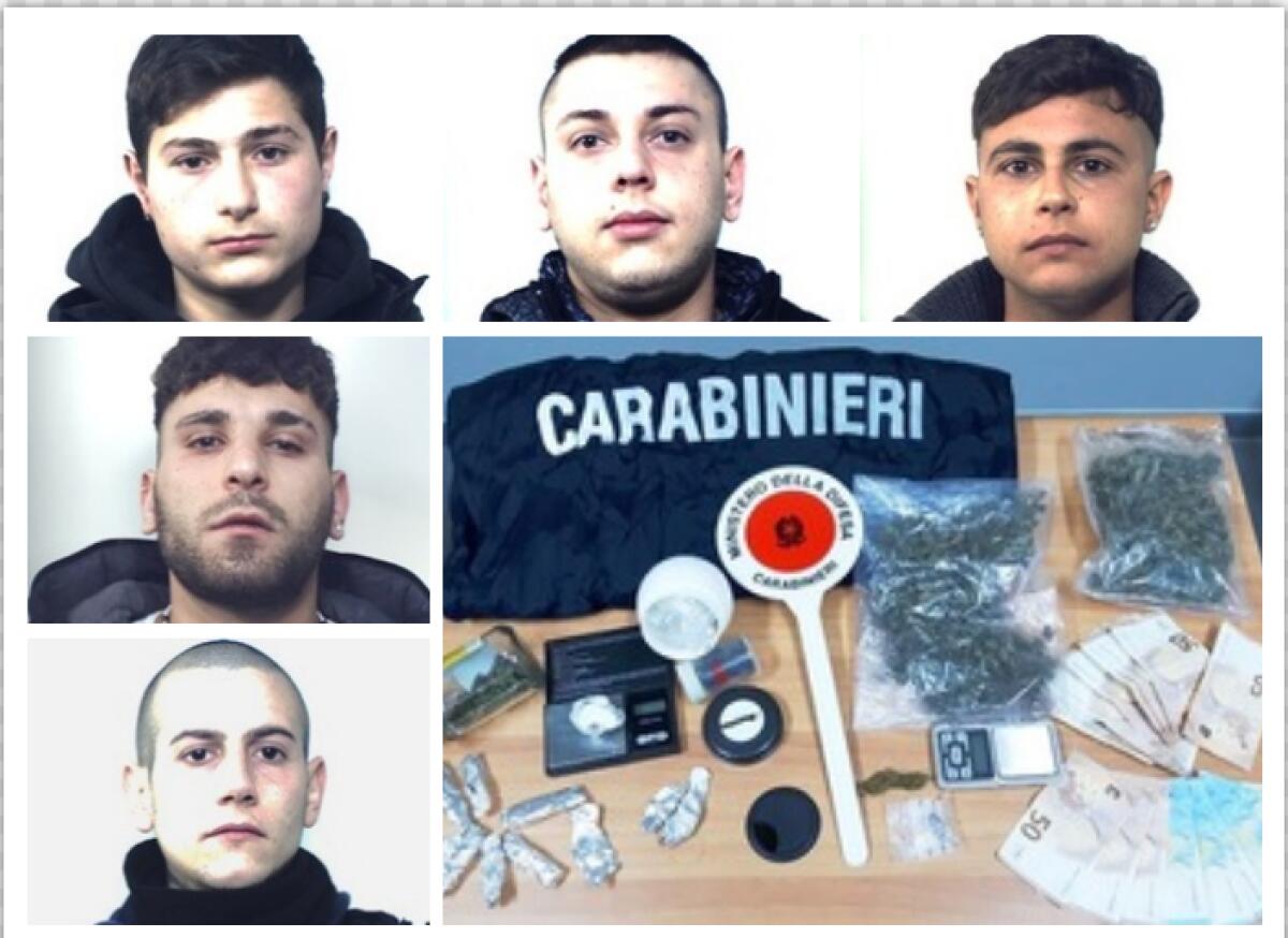 RANDAZZO: PREPARAVANO UNA STUPEFACENTE PASQUETTA, CINQUE ARRESTATI - 