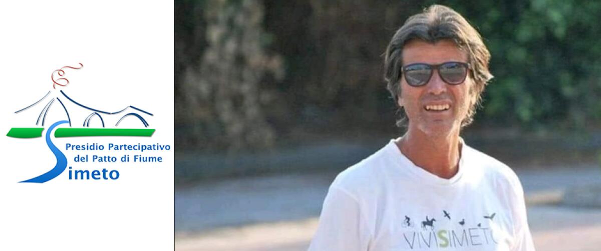 L'OMAGGIO DEL PRESIDIO  PARTECIPATIVO DEL PATTO DI FIUME SIMETO  A LUIGI PUGLISI - 