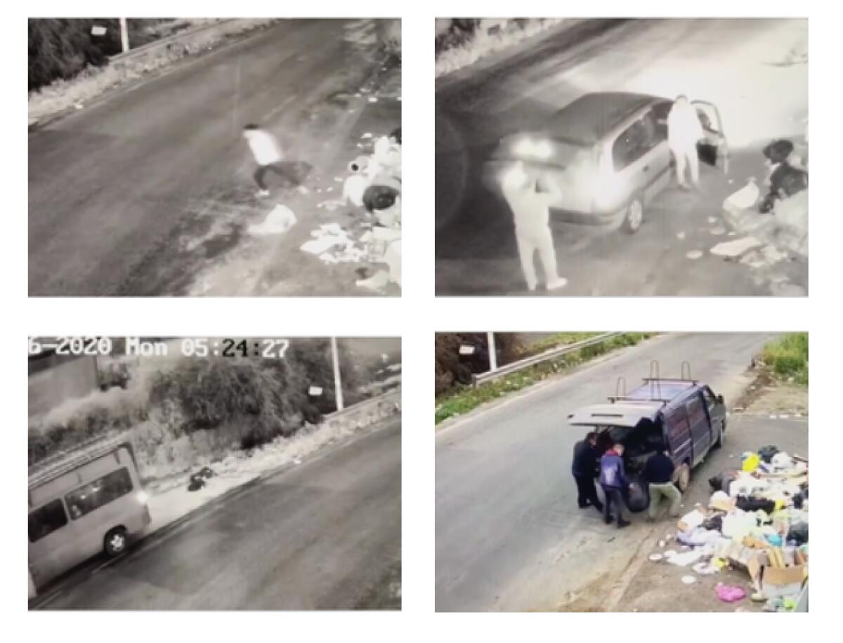 PATERNO’: "BECCATI" ALTRI  ZOZZONI ALL’ISOLA ECOLOGICA - 