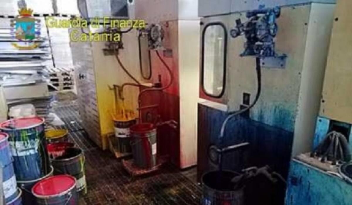 INQUINAMENTO, LA FINANZA SEQUESTRA LA 'CARTOGRAF' DI MISTERBIANCO - 