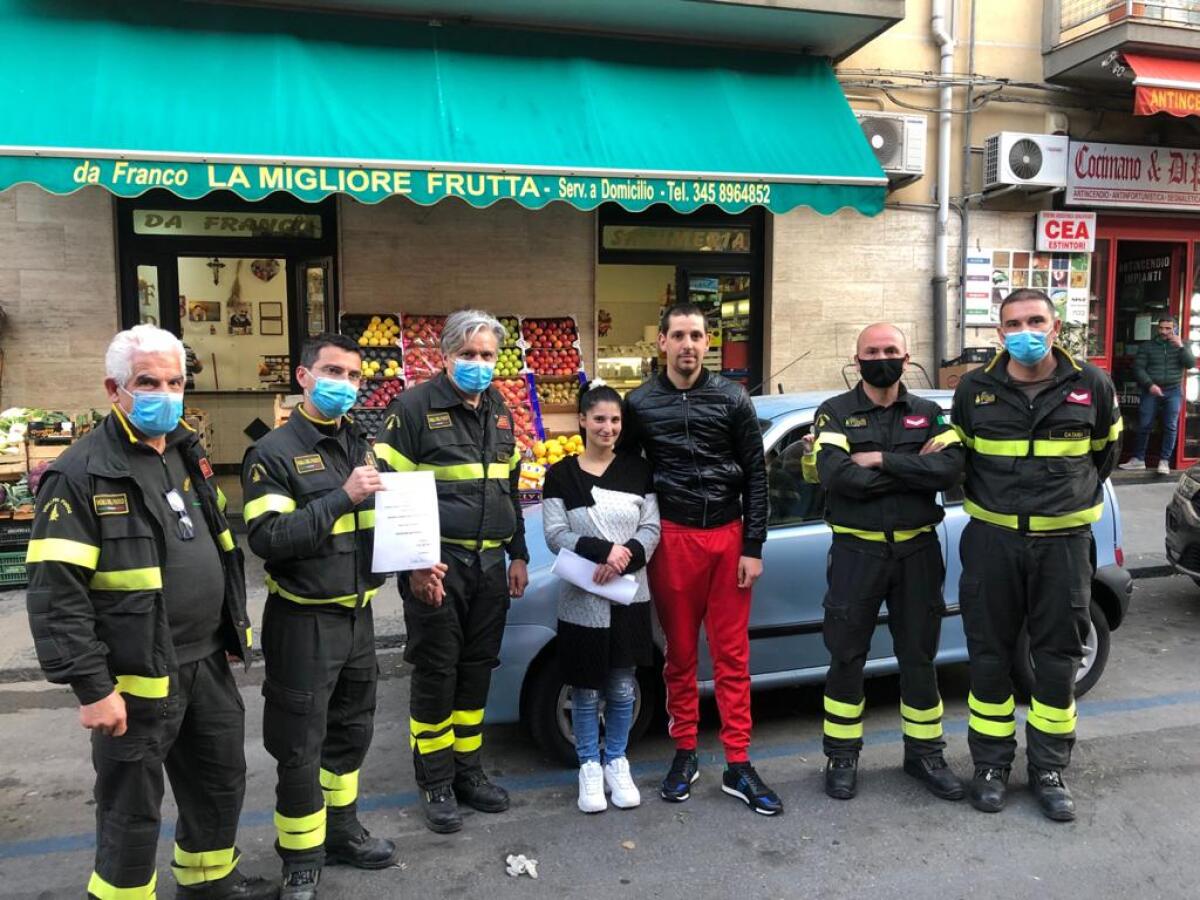 VIGILI DEL FUOCO, GLI AMICI DI GIUSEPPE COCO" RACCOLTA FONDI IN FAVORE DI FAMIGLIE ABBIENTI. - 