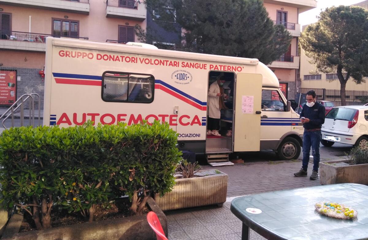 IL GRUPPO DONATORI VOLONTARI SANGUE DI PATERNÒ RINGRAZIA - 