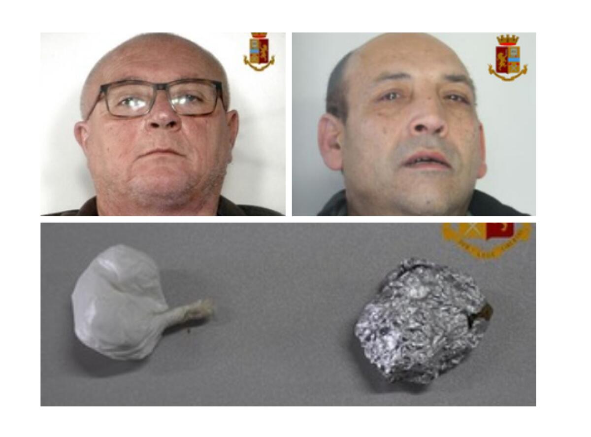 ADRANO, BLOCCATI SULLA STATALE 284 CON LA DROGA: DUE ARRESTI - 
