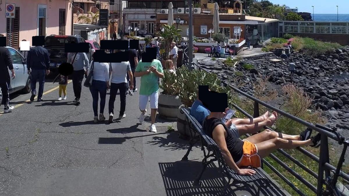 CORONAVIRUS, CATANESI A SPASSO: LA DENUNCIA DEL CONSIGLIERE GIACONE - 