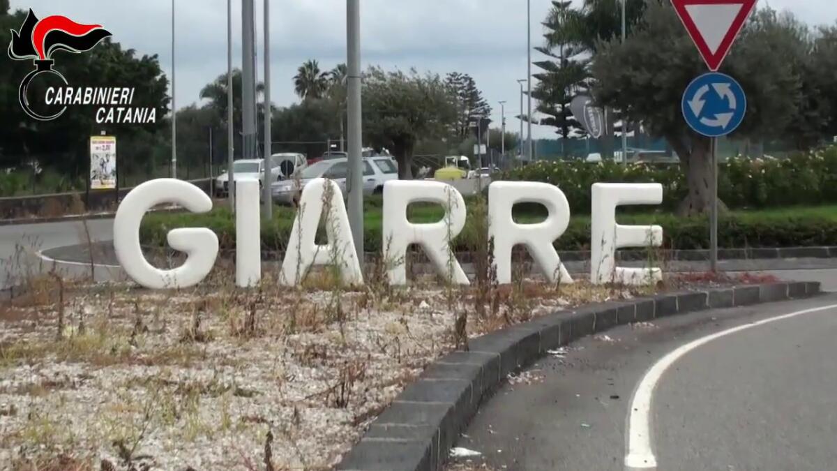 GIARRE: OPERAZIONE JUNGO RAFFICA DI ARRESTI LE FOTO E IL VIDEO - 