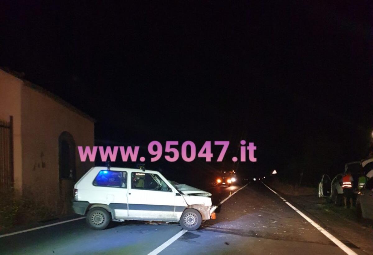 GRAVE INCIDENTE SULLA VECCHIA SS121, DUE FERITI - 