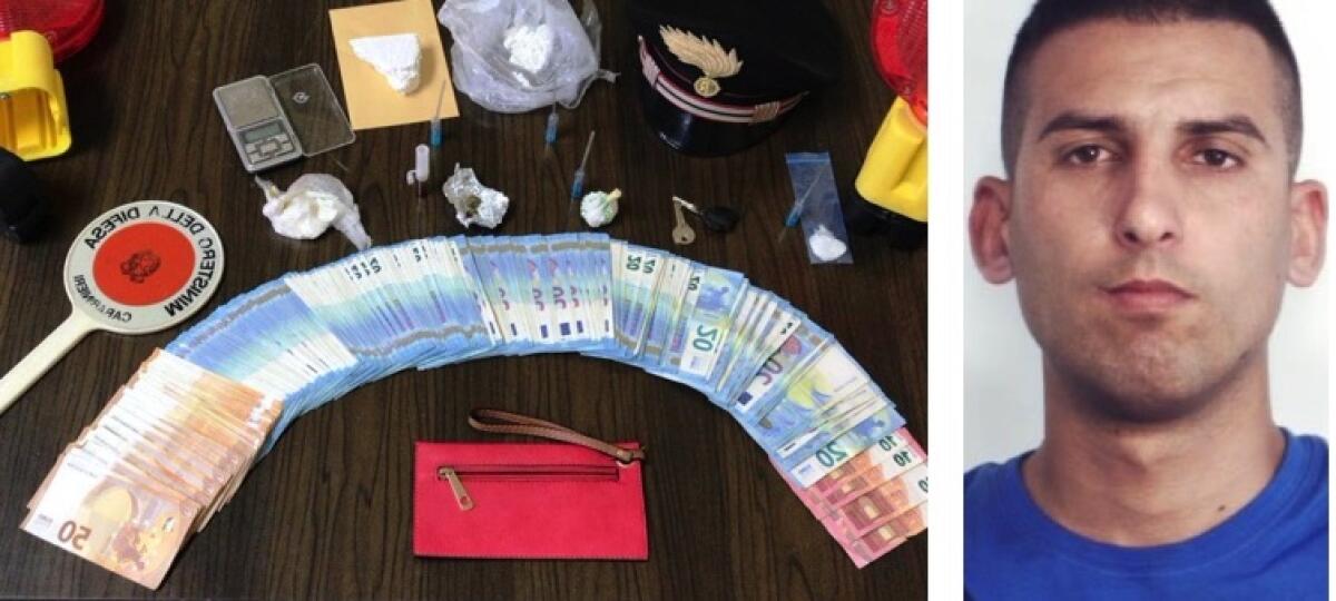 RAMACCA: BECCATO AI DOMICILIARI CON DROGA E SOLDI - 