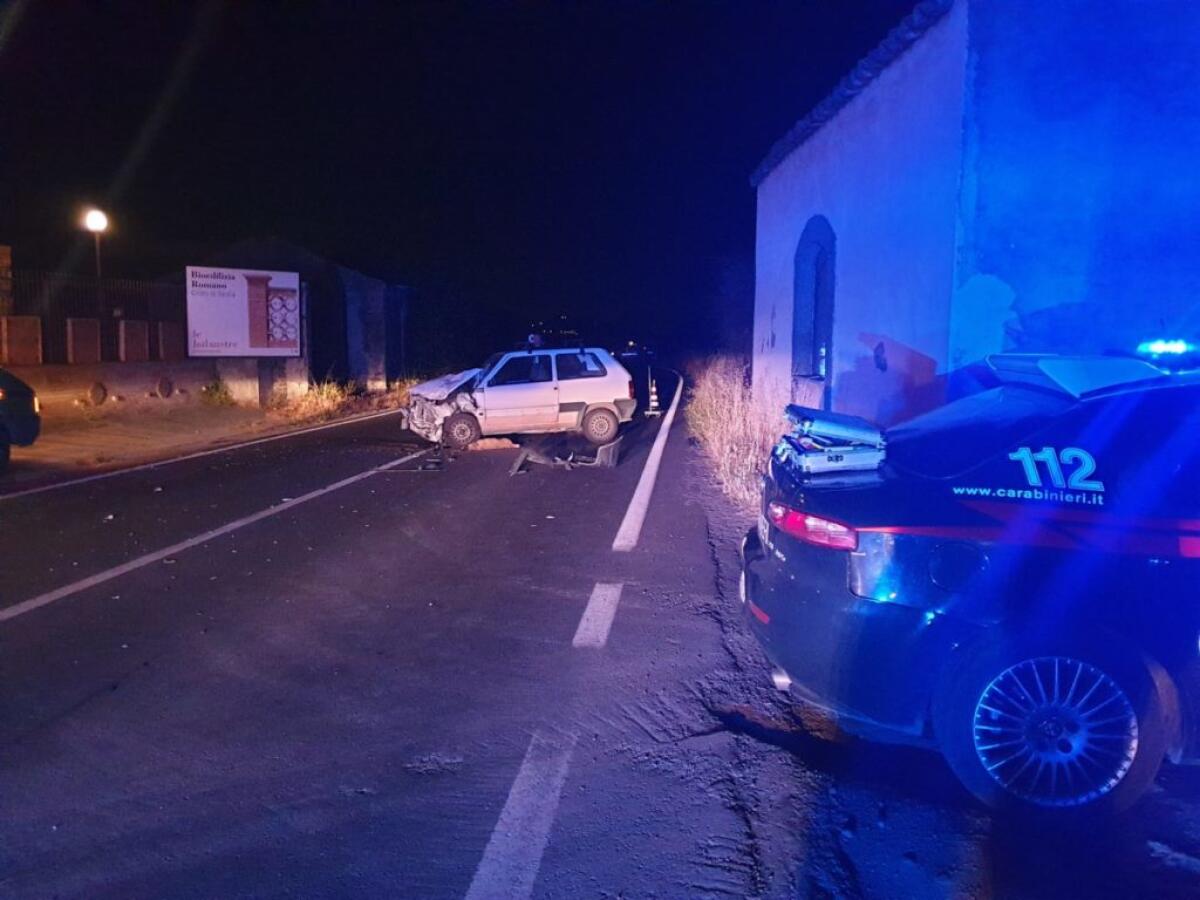 SCONTRO FRONTALE IERI SERA SULLA VECCHIA 121, DUE AUTOMOBILISTI FERITI - 