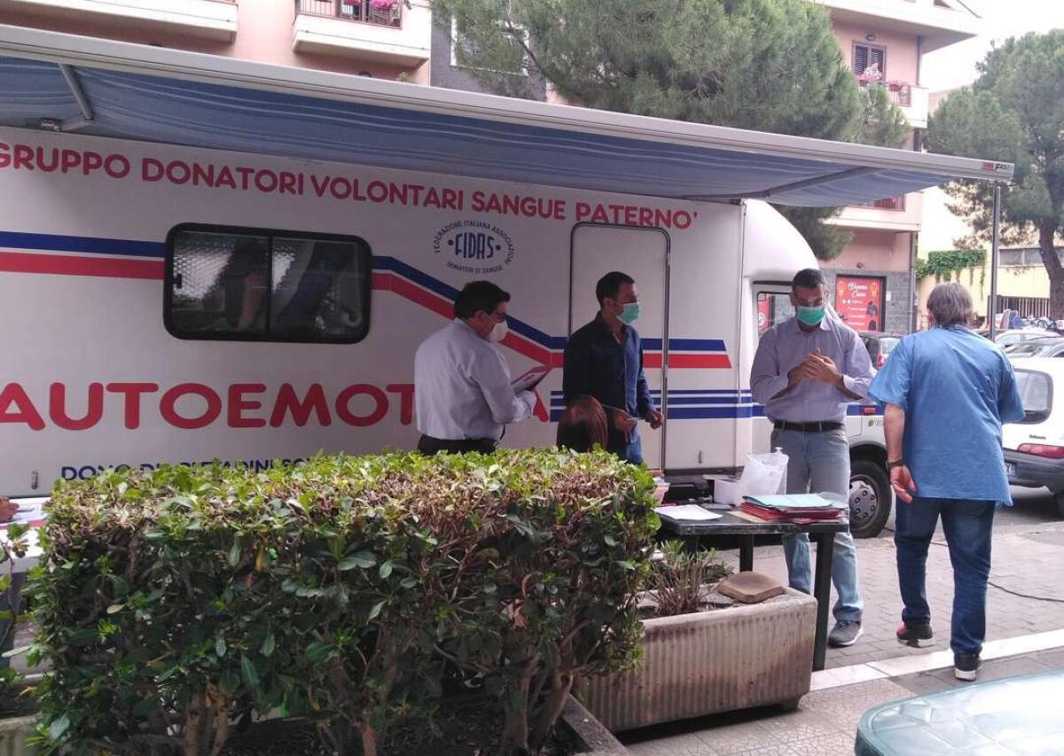 DONAZIONI DA RECORD, A MAGGIO LA FIDAS DI PATERNÒ HA RACCOLTO 145 SACCHE - 