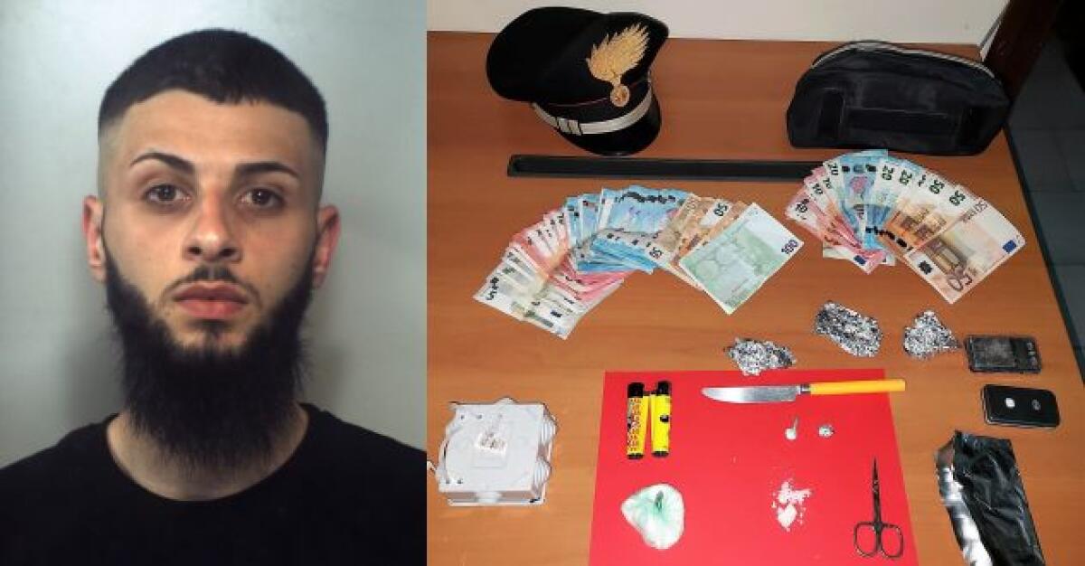 CATANIA: VENDEVA DROGA DAVANTI CASA - 