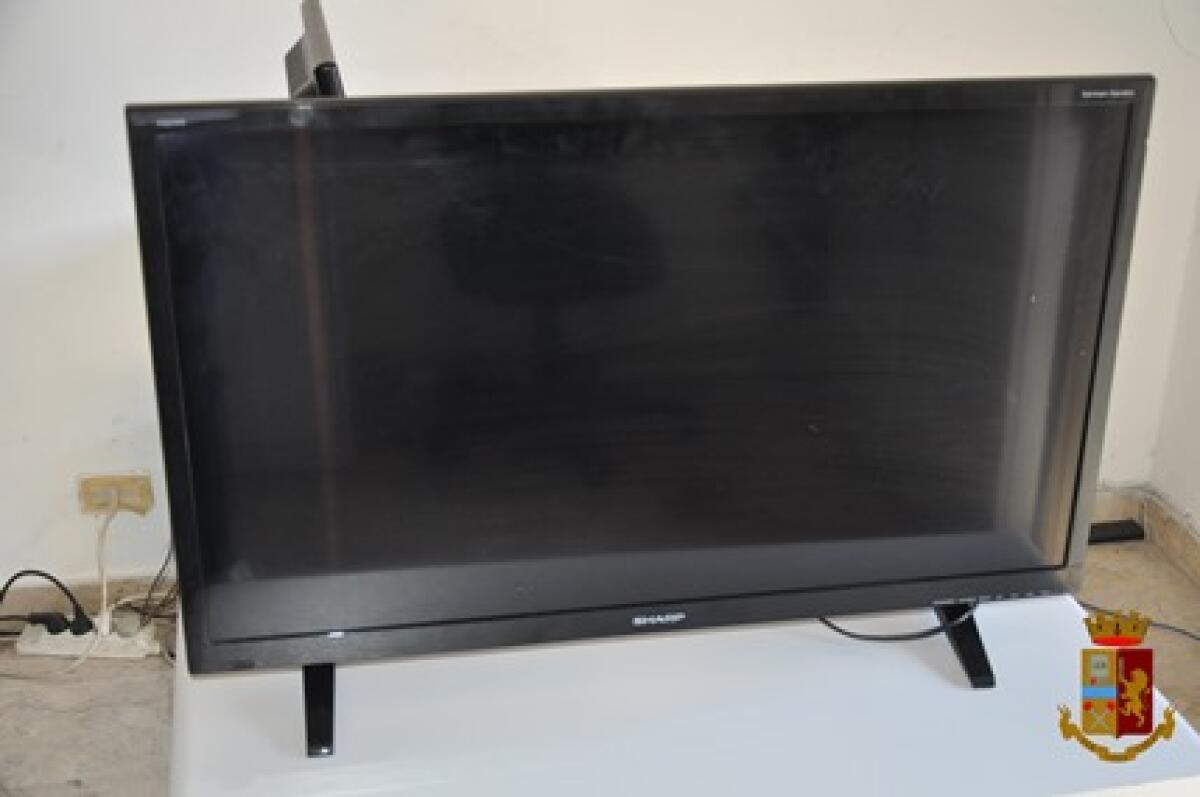 ADRANO. AVEVA RUBATO TV NELL’EX OSPEDALE. DENUNCIATO 39ENNE - 