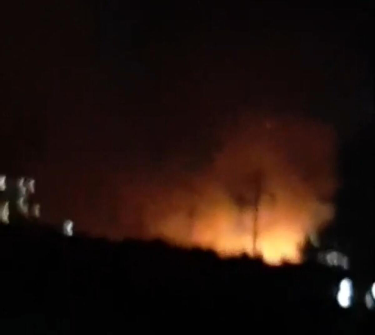 VASTO INCENDIO DI STERPAGLIE IN CONTRADA TRAPPETAZZO - 