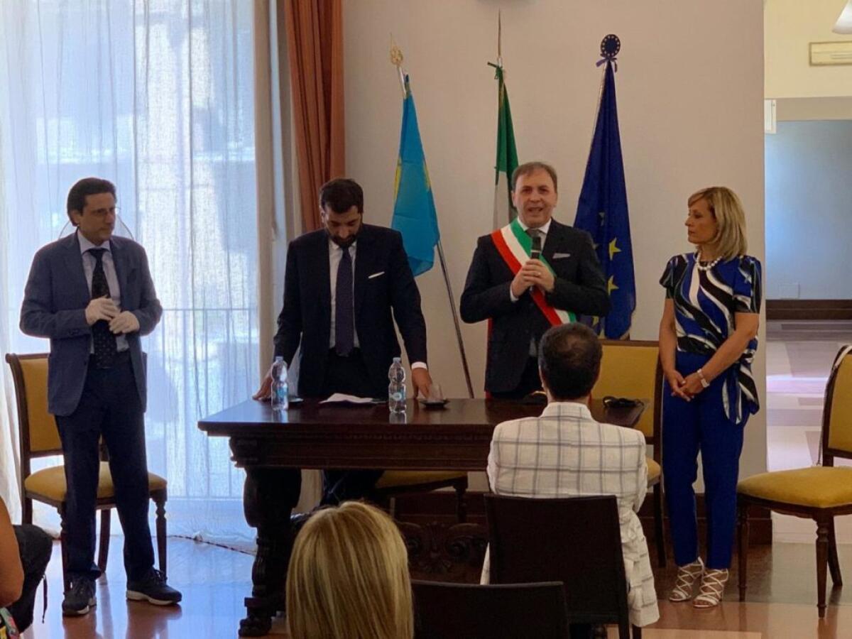 VISITA ISTITUZIONALE DEL CONSOLE DEL KAZAKISTAN A PATERNO' - 