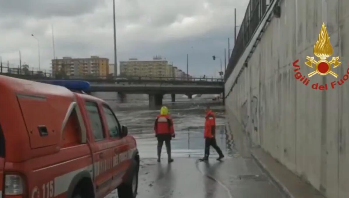 PALERMO:  COPPIA MUORE ANNEGATA IN VIALE REGIONE, DUE BIMBI RICOVERATI PER IPOTERMIA - 