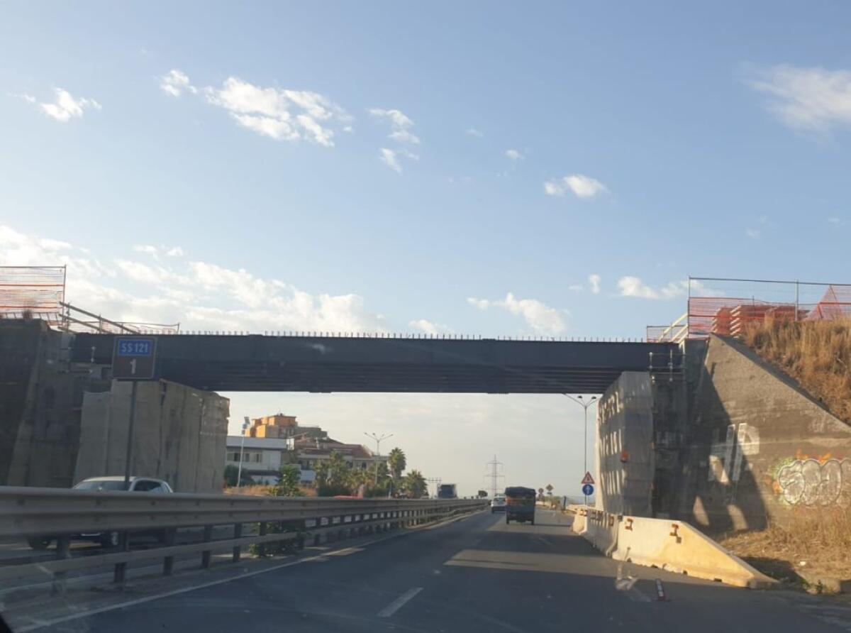 CHIUSA STASERA LA SS121 PER I LAVORI ALL’EX PONTE GRACI - 