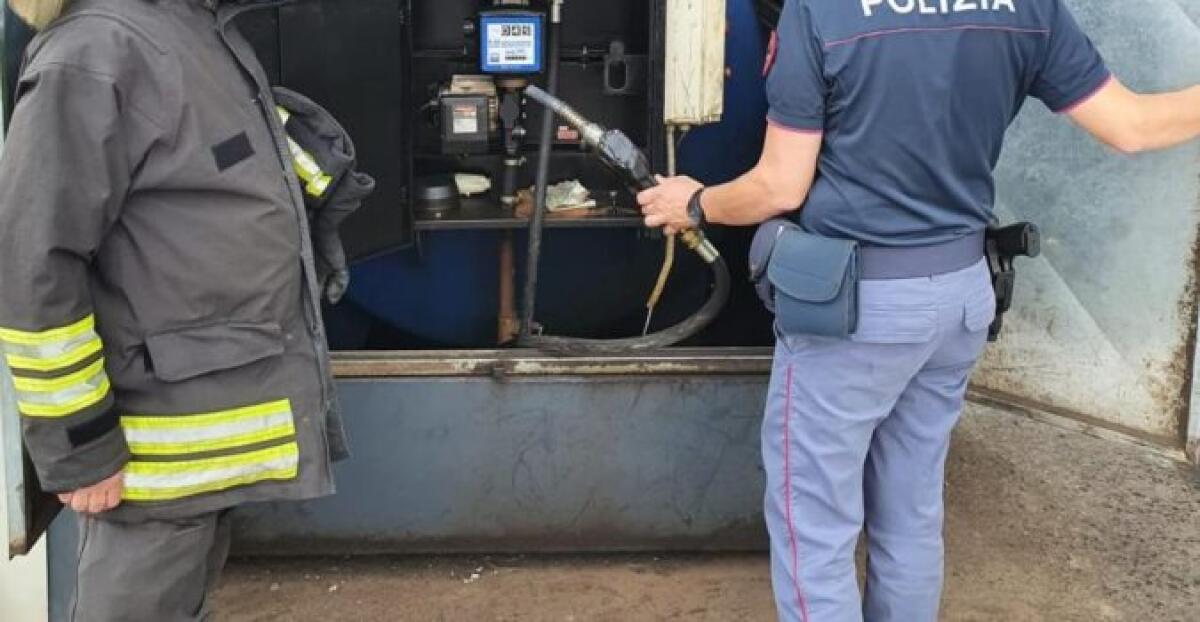 SCOPERTO DISTRIBUTORE ABUSIVO DI CARBURANTE A CATANIA: DENUNCIATO 41ENNE - 