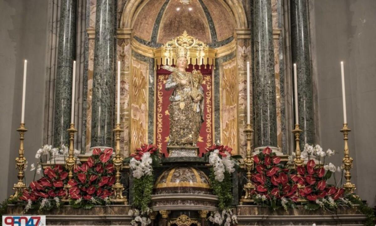 OGGI LA FESTA DELLA TRASLAZIONE DELLE RELIQUIE DI SANTA BARBARA - PROGRAMMA - 