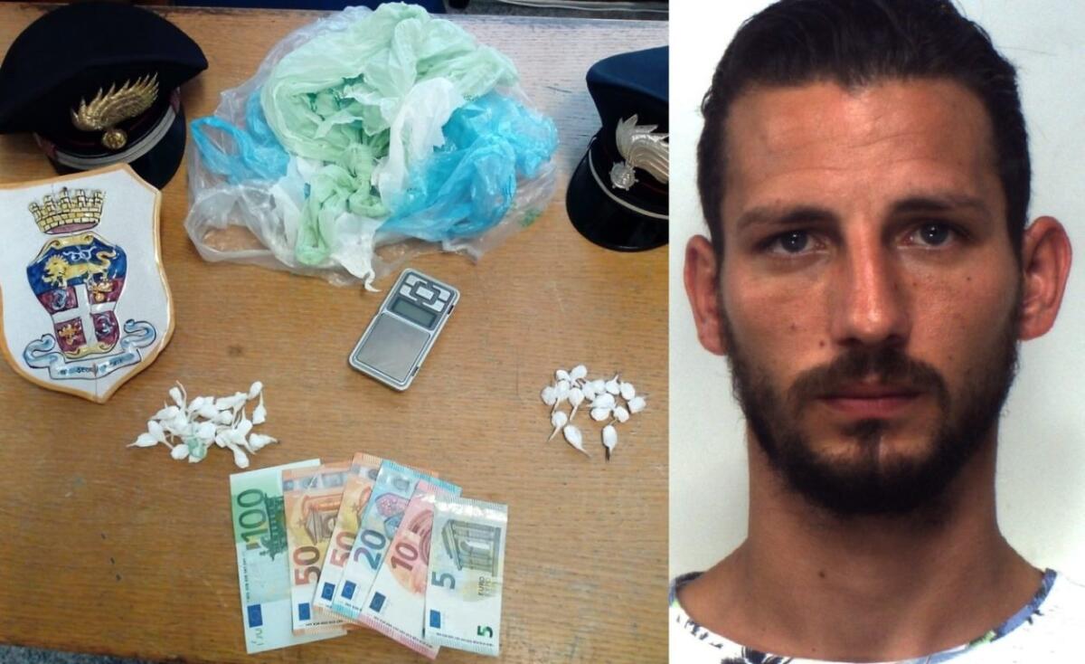 PALAGONIA: SPACCIAVA COCAINA CON LA FIGLIOLETTA IN AUTO: ARRESTATO - 