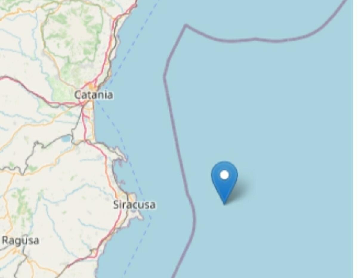 TERREMOTO A SIRACUSA, FORTE SCOSSA DI 3.7: EPICENTRO SULLA COSTA A 14 CHILOMETRI DI PROFONDITÀ - 