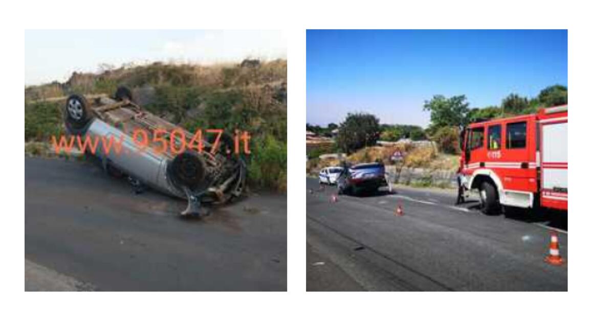 DUE INCIDENTI CON RIBALTAMENTO NELLA GIORNATA DI OGGI NEL COMPRENSORIO - 