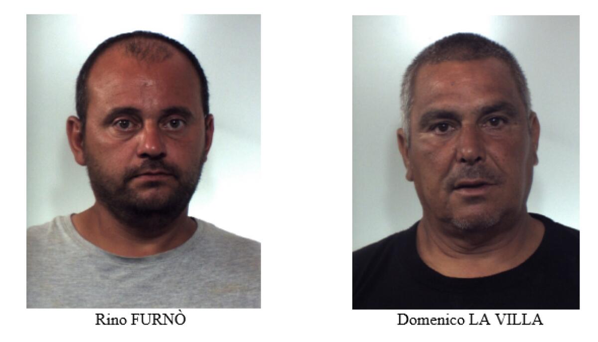 BIANCAVILLA: PER SEMINARE I CC LANCIANO SULL’ASFALTO IL CANCELLO RUBATO: ARRESTATI - 