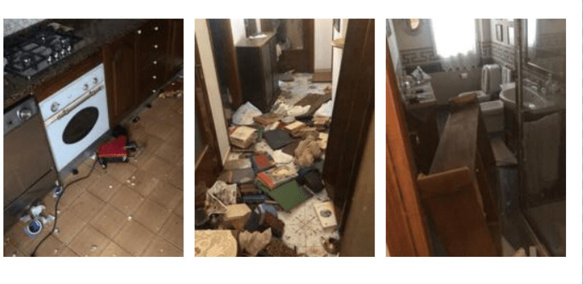 CATANIA: VIENE LASCIATO DALLA FIDANZATA , DISTRUGGE CASA E TENTA SUICIDIO  POLIZIOTTI LO SALVANO - 