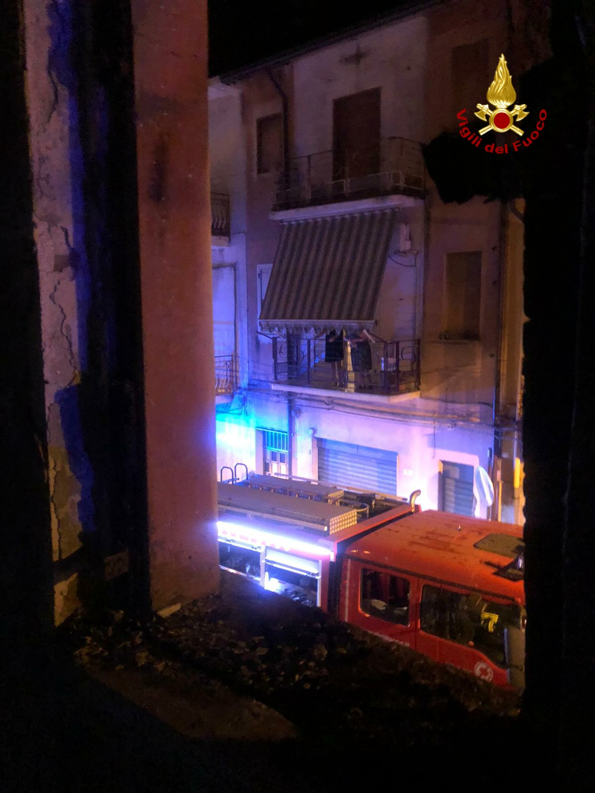 SCORDIA, INCENDIO IN UN’ABITAZIONE: MUORE UN 75ENNE