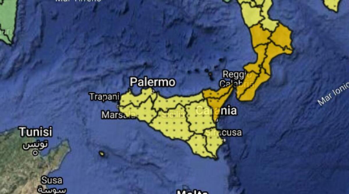 I TEMPORALI MINACCIANO IL SUD, SCATTA L’ALLERTA GIALLO-ARANCIONE PER LA GIORNATA DI OGGI - 