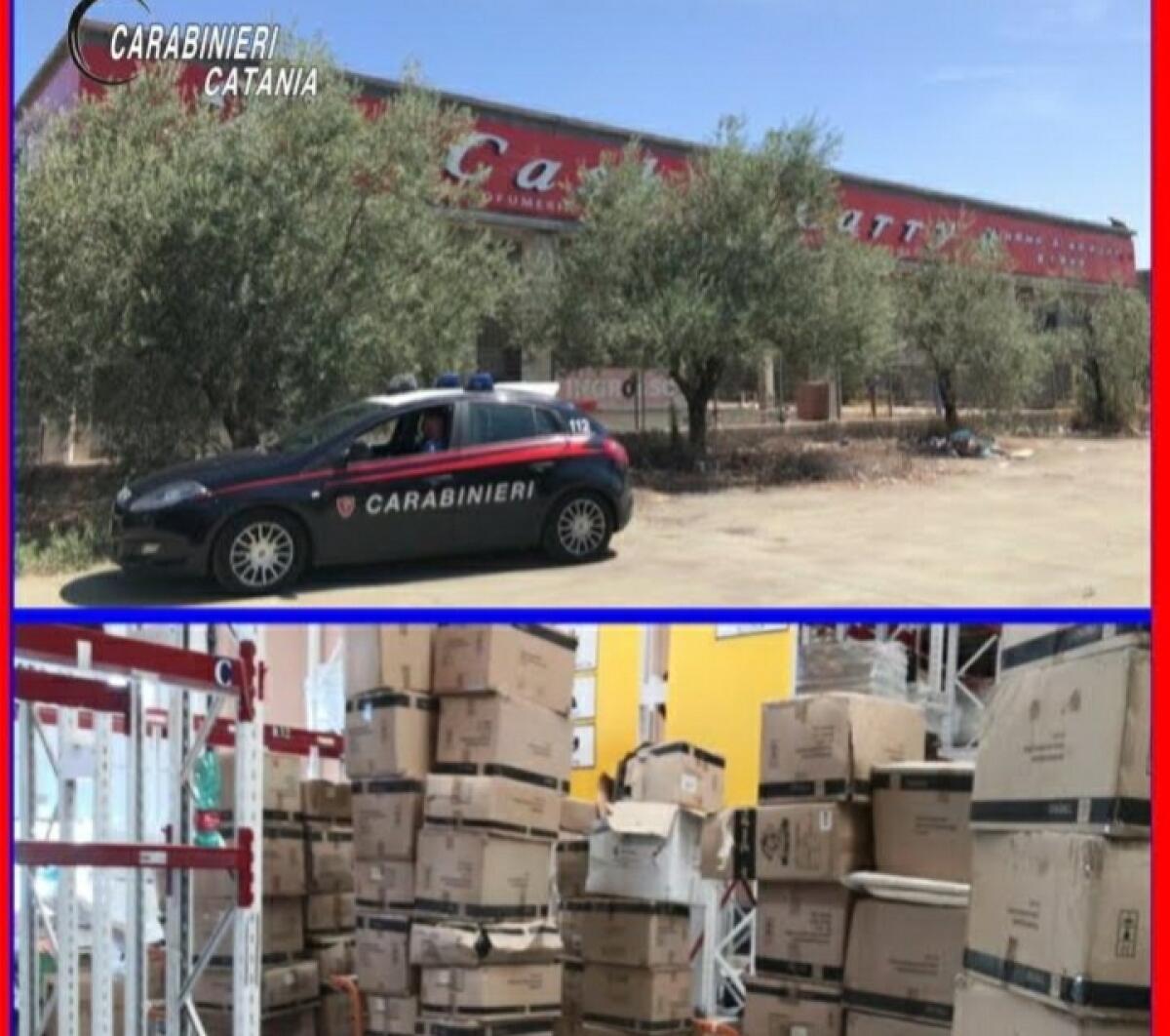 SVALIGIANO IL " 2C CASH AND CARRY" DI BELPASSO, ARRESTATI 4 PATERNESI - 