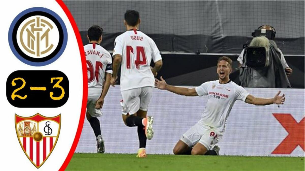 Europa League:il sogno dell’Inter sfuma sul più bello. Siviglia: 6 vincente - 