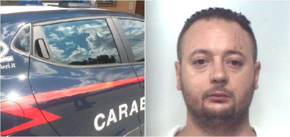 SCORDIA: INVEISCE CONTRO I CARABINIERI E LI AGGREDISCE: ARRESTATO - 