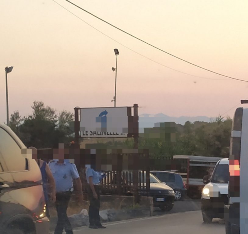 AUTO CONTRO PALO SULLA SP135 IN TERRITORIO DI BELPASSO