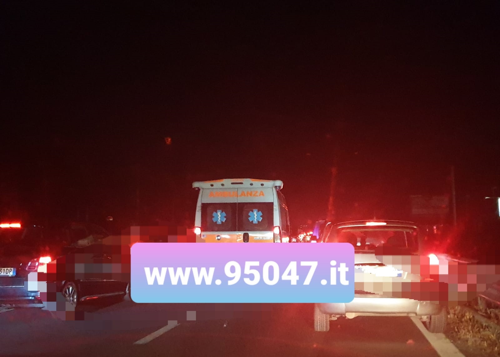 GRAVE INCIDENTE SULLA SS121 TRA I FERITI DUE BAMBINI E UNA DONNA INCINTA