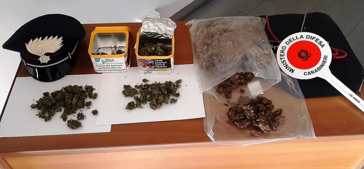 ARRESTATO 36 ENNE DI PATERNO' NASCONDEVA ERBA SOTTO IL PIANALE DEL CAMION - 