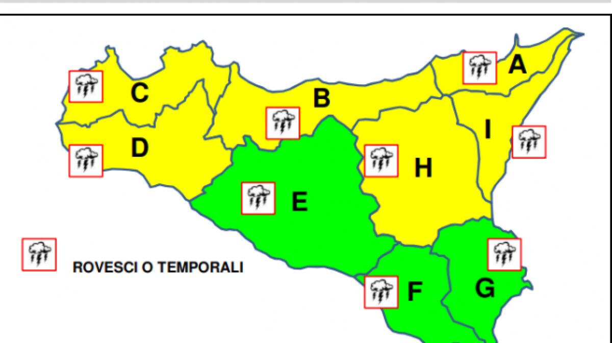 METEO. ALLERTA “GIALLA” ANCHE PER DOMANI - 