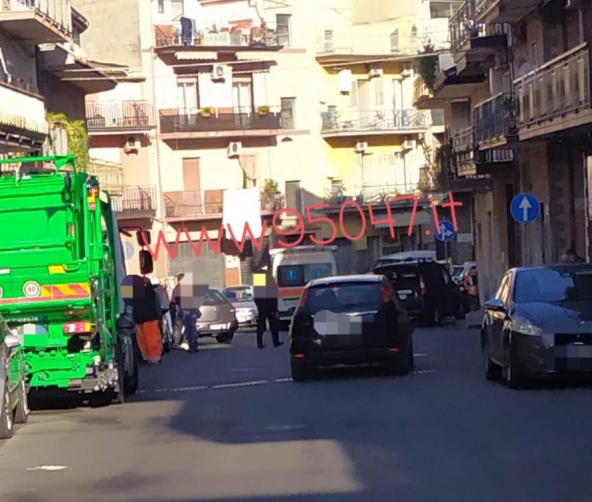INCIDENTE IN VIA SARDEGNA, UN FERITO - 