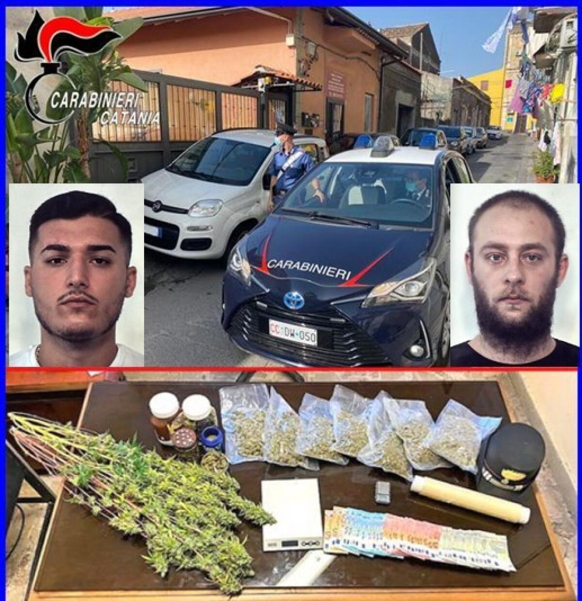 CATANIA, AVEVA LA PIANTAGIONE DI CANAPA NELLA CAMERA DA LETTO - 