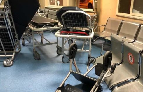 PATERNO':  ENNESIMO EPISODIO DI VIOLENZA IN OSPEDALE,  AGGRESSIONE E DEVASTATO PRONTO SOCCORSO