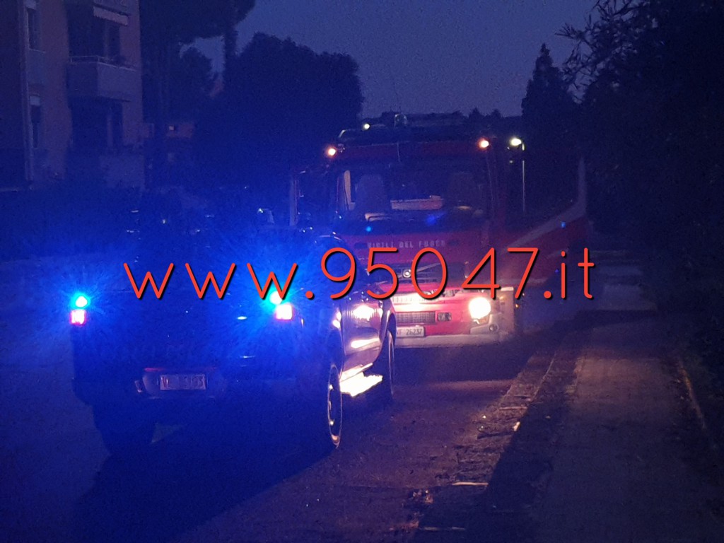 INCENDIO ALLA SCUOLA DON MILANI DI PATERNÒ IERI SERA, PROBABILE INCENDIO DOLOSO