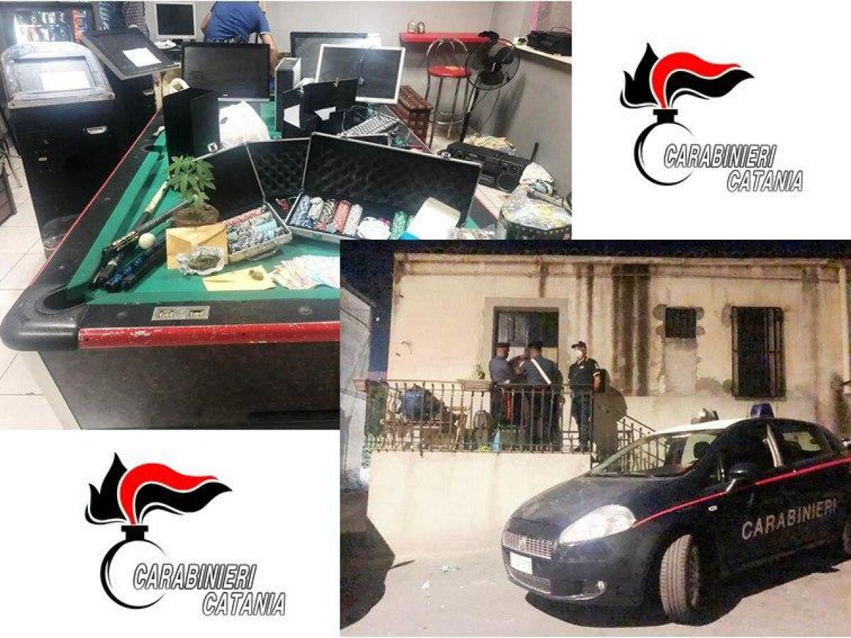 BIANCAVILLA SPACCIO ALL’INTERNO DI UNA BISCA CLANDESTINA, ARRESTATO IL GESTORE - 