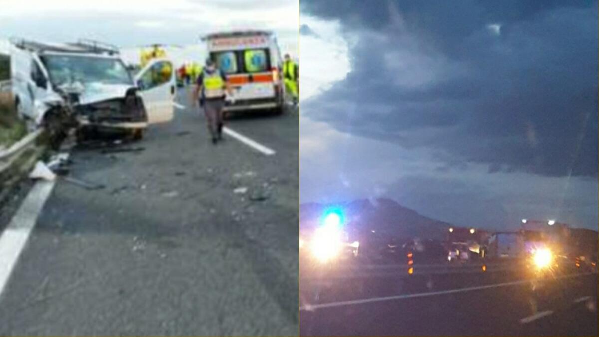 A19 GRAVE INCIDENTE NEI PRESSI DI SFERRO, UN DECESSO COINVOLTO IL CANTANTE NEOMELODICO DANIELE DE MARTINO - 