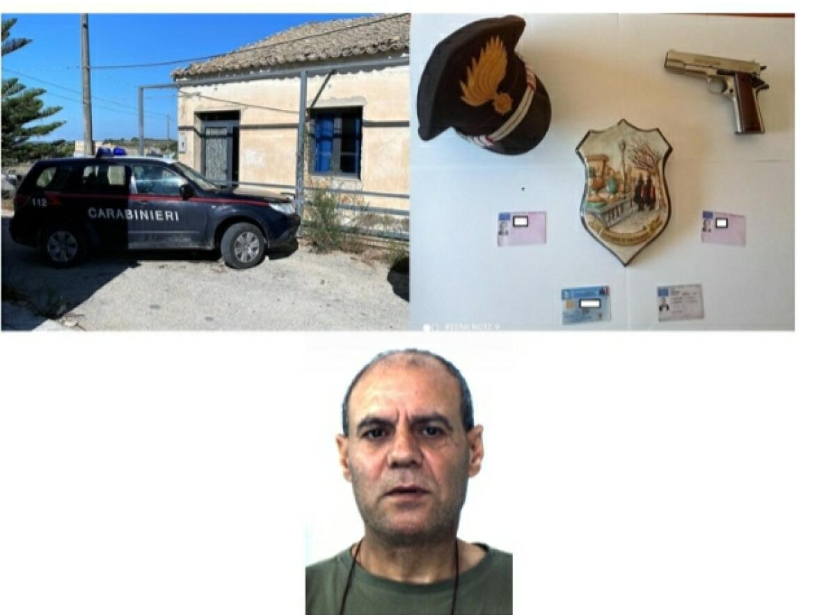 CATTURATO IN CAMPAGNA LATITANTE 58ENNE, : AVEVA DUE PATENTI FALSE PER ELUDERE I CONTROLLI - 