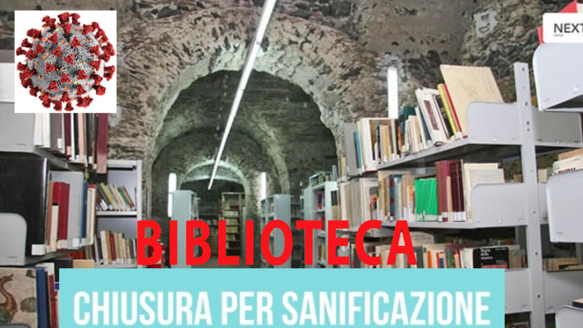 AUMENTANO I CASI IN CITTÀ', POSITIVO DIPENDENTE ALLA BIBLIOTECA "G.B. NICOLOSI" - 