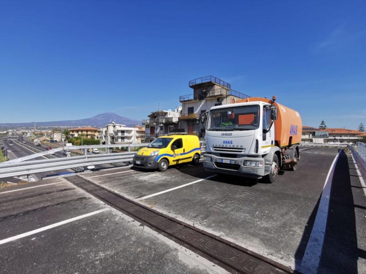 RIAPERTO AL TRAFFICO L’EX PONTE GRACI SULLA SS121 - 